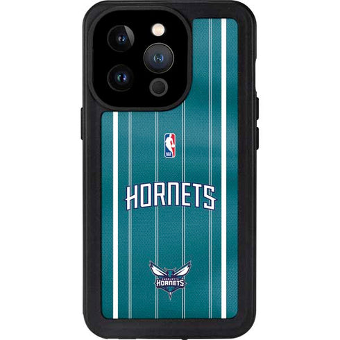 NBA Charlotte Hornets Jersey iPhone 15 Pro Waterproof Case